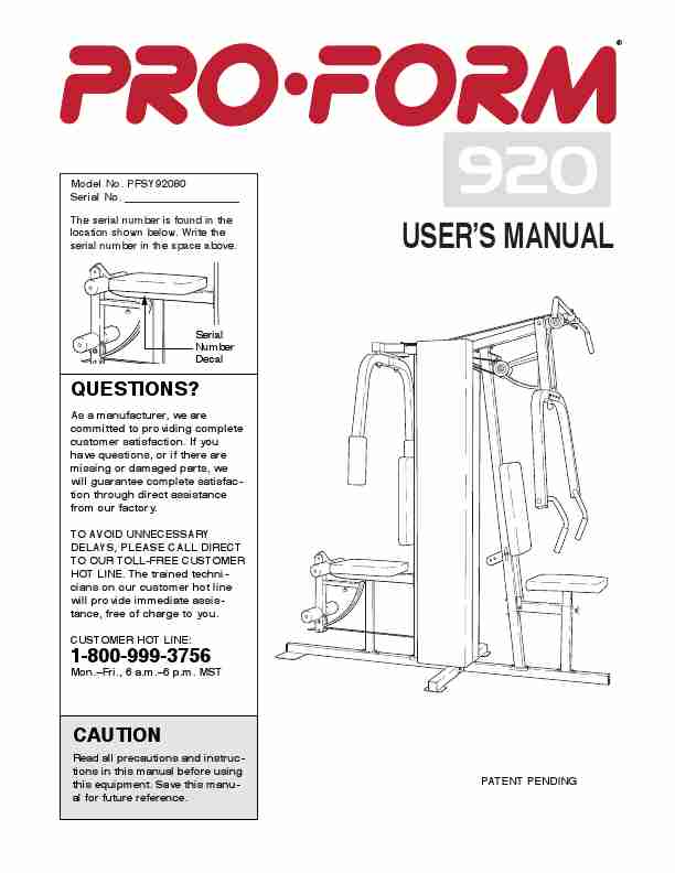ProForm Home Gym PFSY92080-page_pdf